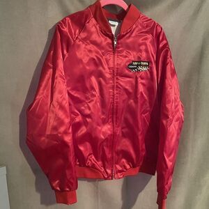 Vintage Hav-A-Tampa Cigars Red Racing Martin’s Jacket Lightweight Coat Mens XL